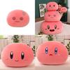 Cute Kirby Sleeping Pillow Plush Toy For Sofa Decor And Comfortable Rest Large Size Expression Dumpling Doll Perfect Gift For Girls