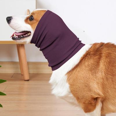 Hundekältefester Schal, Beruhigende Kopfbedeckung, Haustier Kaninchen Fleece Schal, Donnerschlagsicherer und Warmer Schal
