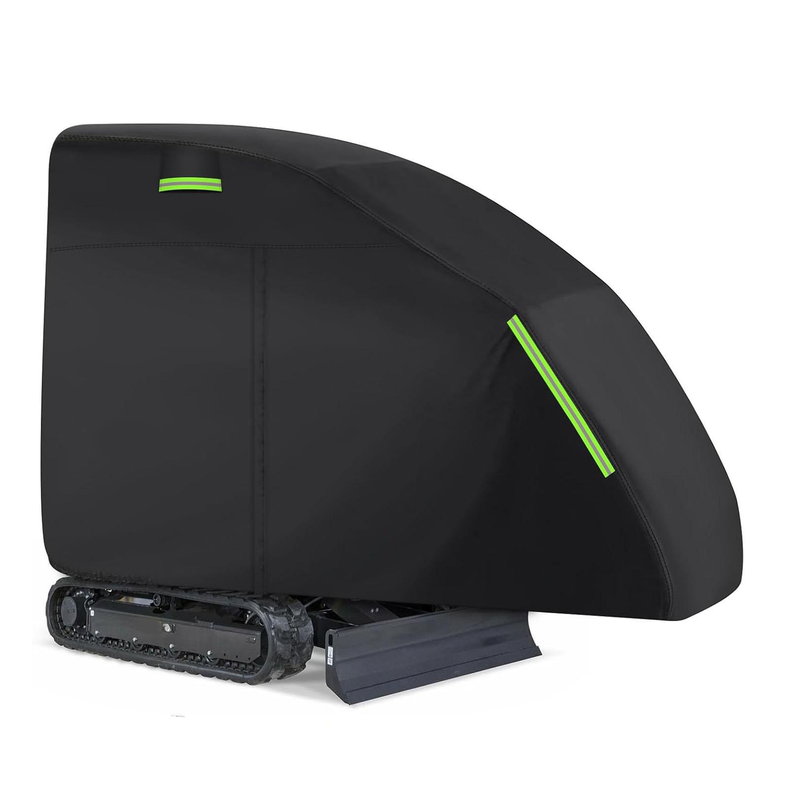 

Mini Excavator Cover Fit for Bobcat E20 1760 3530lbs Water Proof 210D Oxford Fabric Zippered Exterior Accessories Black