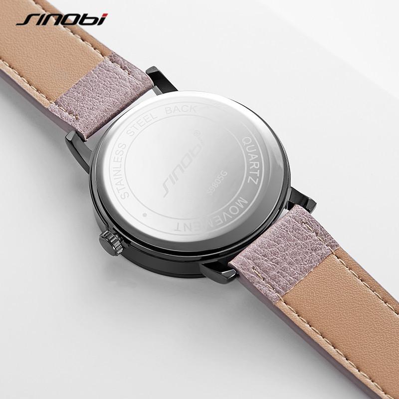 Sinobi 9805 Men's Luminous Waterproof Fashion Quartz Wristwatch
