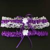 2Pcs/Set Popular Garters Adjustable Comfortable Fadeless Lady Women Bowknot Sexy Bridal Garters for Stage Performance