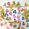 50 Fairy Tale Princess Series Transparent Waterproof Stickers Children's Reward Stickers DIY Mobile Phone Case Water Cup Decoration