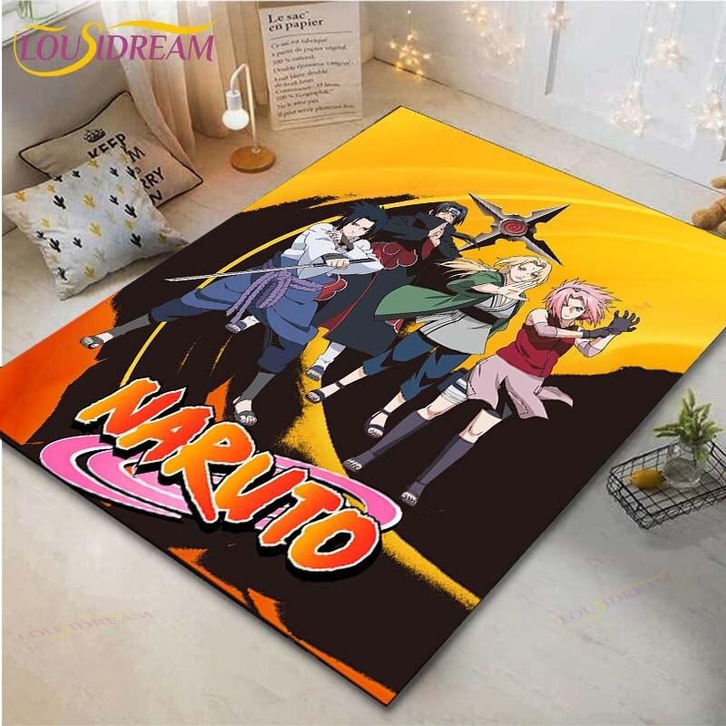 Anime Naruto Carpet Kids Carpets Living Room Tea Table Mats Bedroom Rug Washable Floor Mats Area Mat Horror Rug