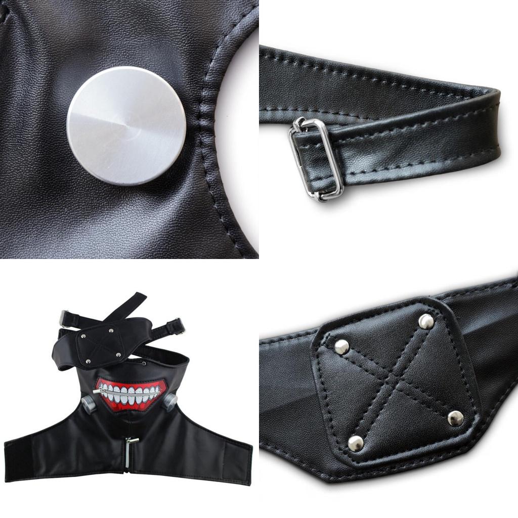 Stylish And Durable Kaneki Ken Tokyo Ghoul Mask For Costume Parties And Masquerades