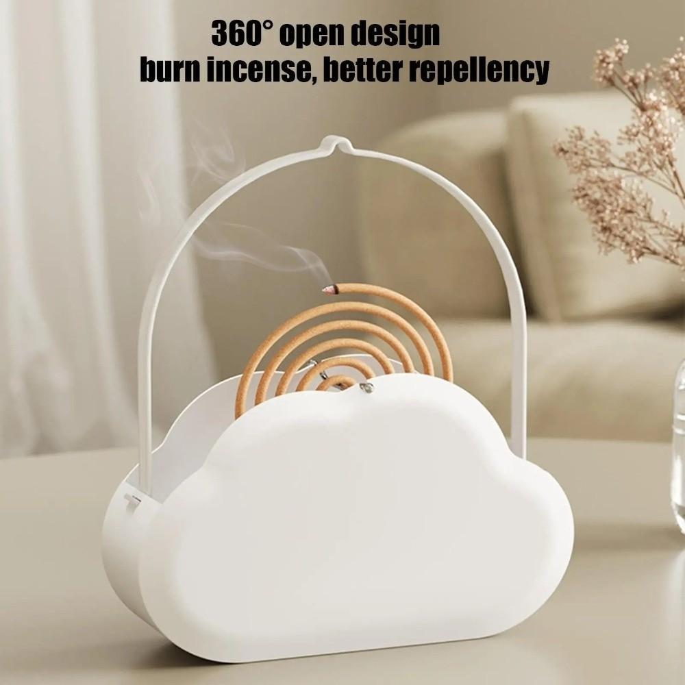 Cloud-Shaped Mosquito Coil Holder Wall Mounted Hanging Incense Coil Holder  Household
