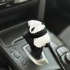 1pc Cute Cartoon Panda Car Gear Shift Cover Soft Plush Auto Shifter Hand Brake Case Toy Bear Car Accessories Interior Decoration