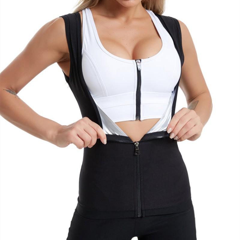 Women's Sports Body Plus Size Corset European And American Sweat Suit Fitness Wicking Abdomen Corset