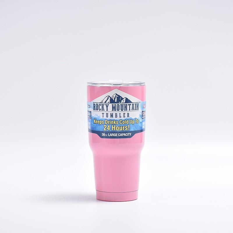 30oz Vacuum Insulated Stainless Steel Travel Mug With Straw Lid Large Capacity Car Cup Hot Cold Drinks