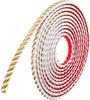 1pc Home Decoration PVC Self-Adhesive 3D Wall Molding Line Ceiling Baseboard Background Wall Trim Line Frame Border Decor Strip