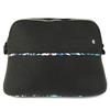 Serie Logo Pouch Makeup Pouch Cosmetics Pouch Felt / Silk Black/blue