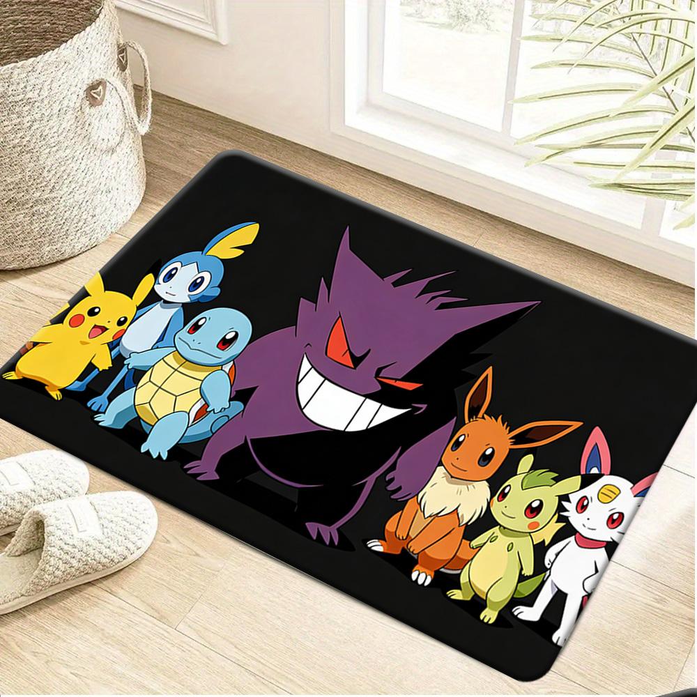 

Pokemon Pikachu Charizard Sylveon Print Non-Slip Floor Mat Doormat 40cm x 60cm