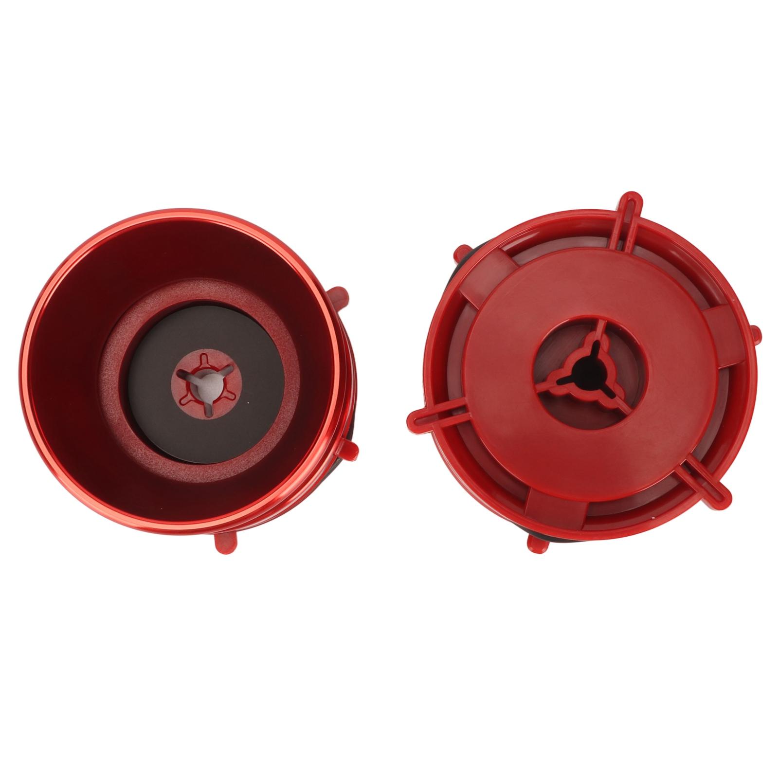 

1 пара адаптеров для катушек NAB, профессиональные полированные алюминиевые открыватели для ленты катушечного магнитофона для Studer ReVox для Akai для Teac красный