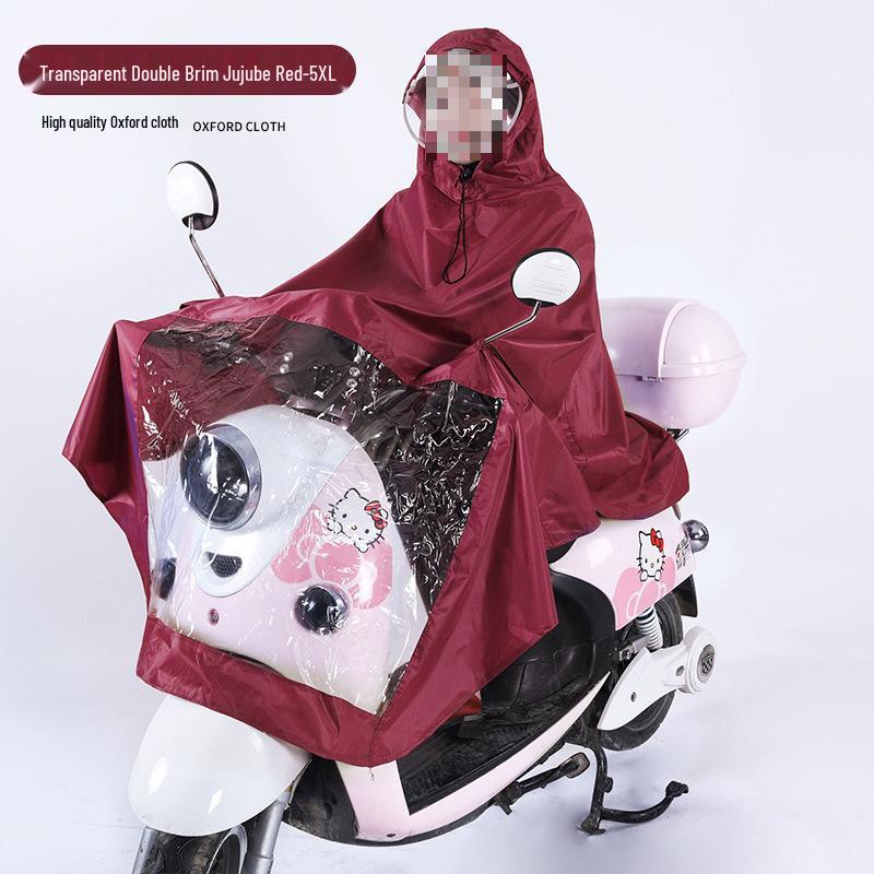 Thickened Waterproof Poncho for Electric Cars & Motorcycles