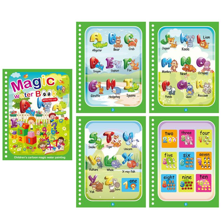 Kids New Magic Water Drawing Books Coloring Books Painting Toys For Kids Birthday Christmas New Year Gift For Boys And Girls