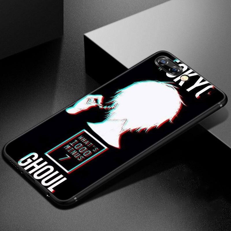Anime Tokyo Ghoul kwiaty etui na telefon dla Huawei Honor 7A 8A 9X20 Pro 8 10X Lite 7S 8C 8S 8X 9A 9C 10i 20i 30i 20E 20S okładka