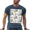 Australian Native Eucalyptus Tree Branch Watercolour TShirt Casual Simple Design Short Sleeve Shirt