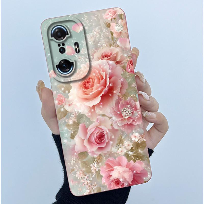 For Poco F3 F4 GT Redmi K40 K50 Gaming Case Simplicity Soft Liquid Silicone Phone Housing F4GT F3GT Camera Protection Back Cover