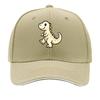 Playful Pixel Dinosaur Outline Graph Sandwich Baseball Cap Sun Cap Outdoor Workouts Hat