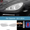 For Porsche Cayenne 92A 2011-2014 Car Headlight Protective Repair Film Taillight Smoked Black Transparent TPU Sticker