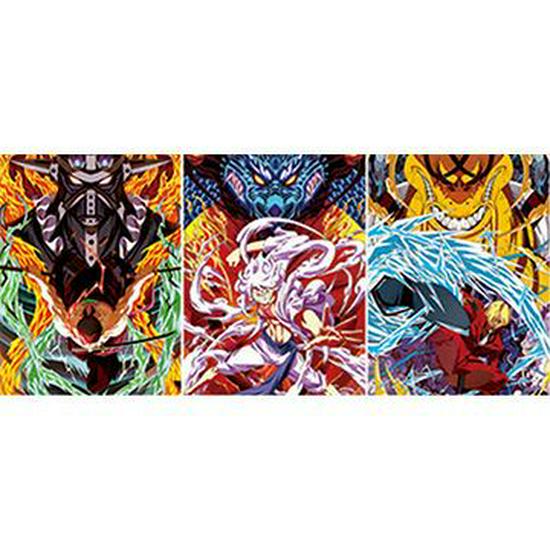 One Piece 3D Anime Farbverlauf Lentikular Stereoskopisches Gemälde