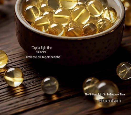 Citrine Crystal Beads Bracelet DIY Kit - Natural Feng Shui Elements