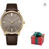 CITIZEN Ecology Drive Collection Light Powered Quartz Movement Genuine Leather Strap Watch BM7523-12X