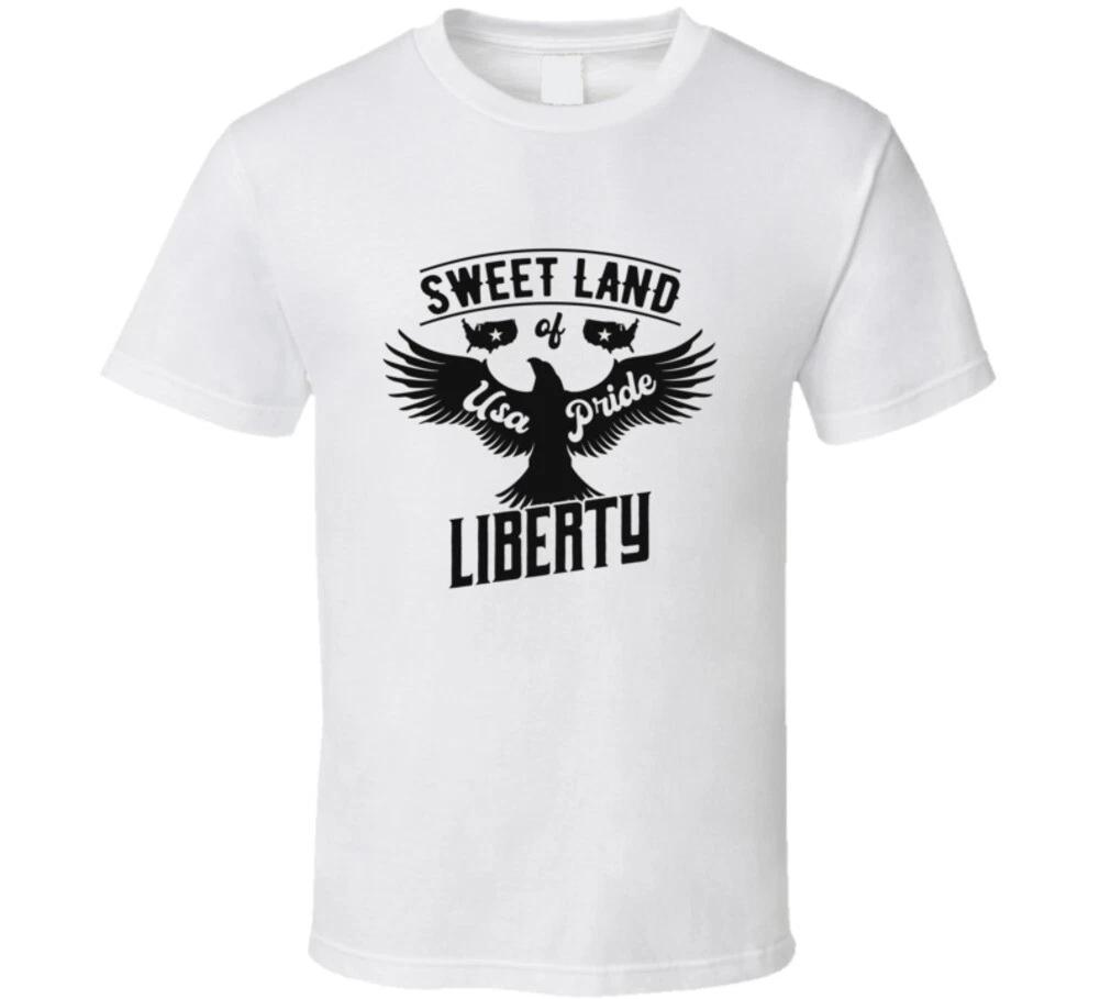 Sweet Land Of Liberty Usa Pride Patriotic Gift T Shirt S