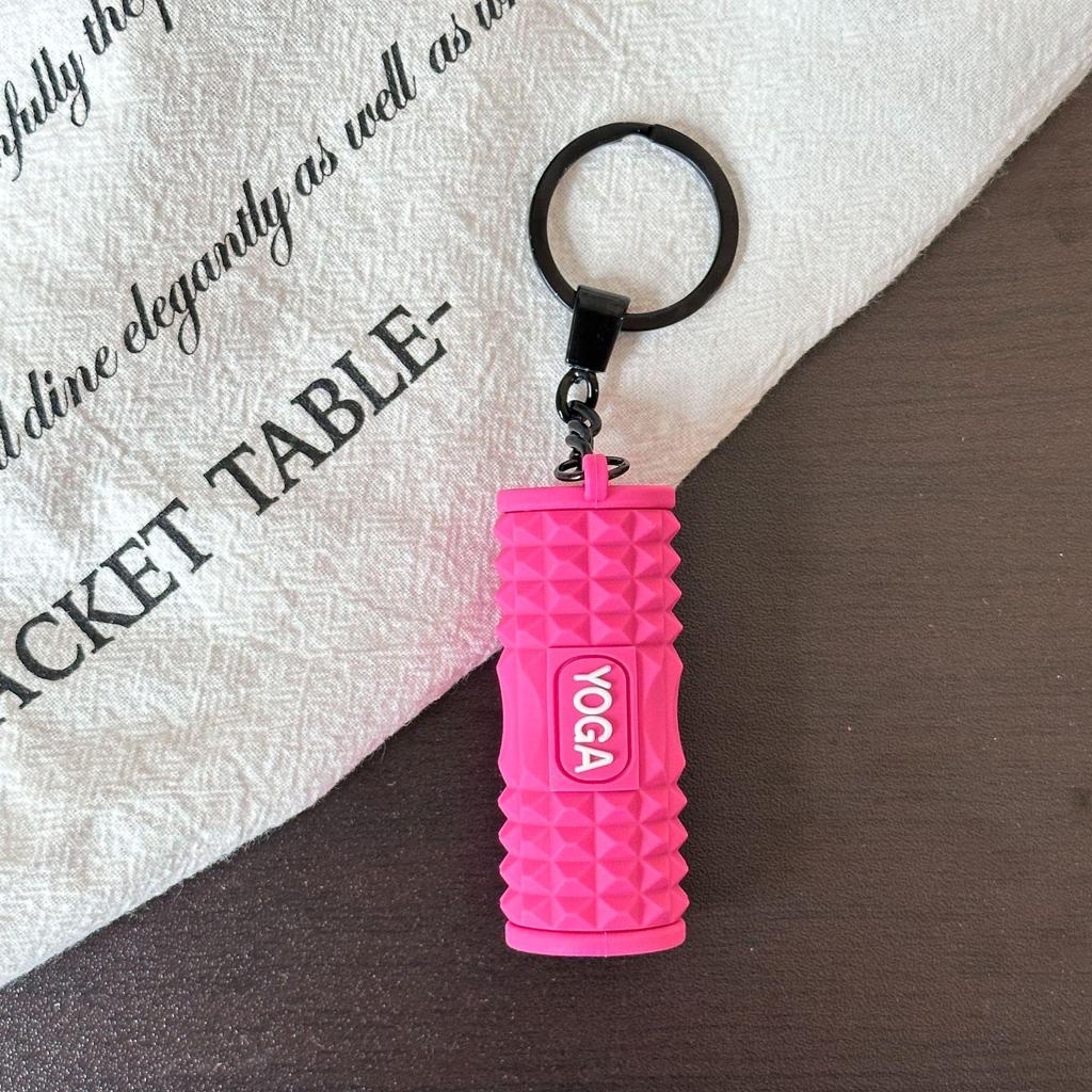 Miu Series Mini Barbell & Dumbbell Plate Keychain Bag Charm