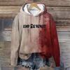 Spring And Autumn Fashion Men's Hoodie Bloody Cosplay 3D Print Hoodies Street Casual Boy Sweatshirt Women's Oversized Top Clothing