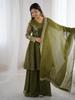 Designer Paksiatni Bollywood Top Palazzo Suit Party Wedding Wear Salwar Kameez