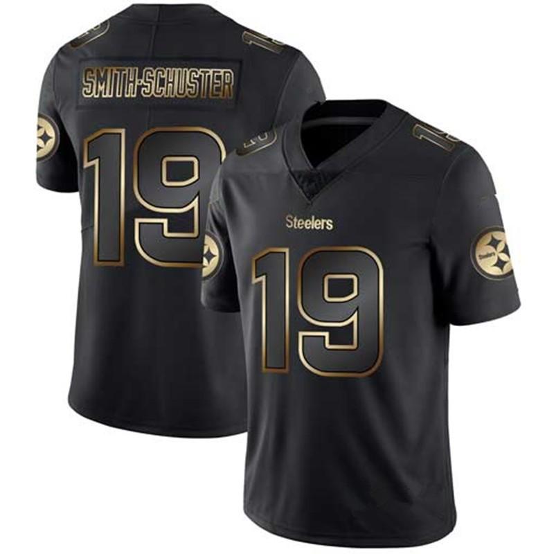 Pittsburgh Steelers NFL Futbola Džersija Melna