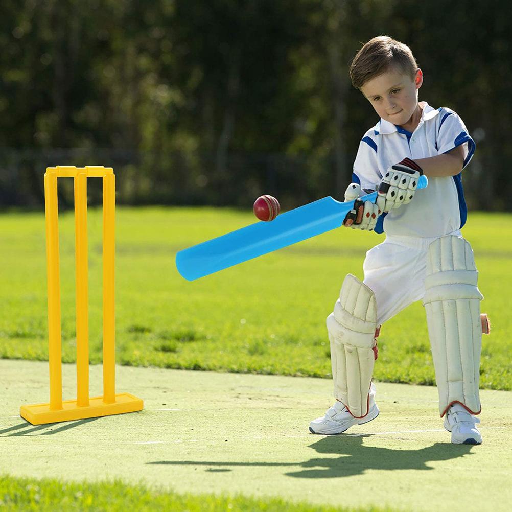Kinder Kricket Set Sport Eltern Kind Interaktives Kricket Indoor Outdoor Spiel Spielzeug