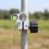 Secure Pole Clamp with Bubble Level Built-in Spirit Portable