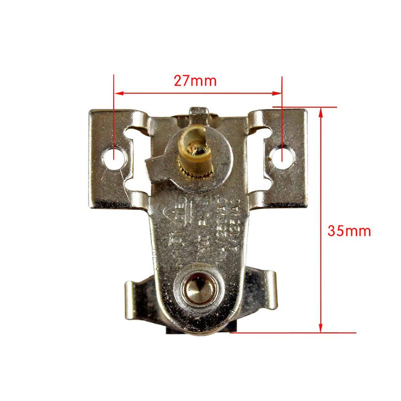 10A/16A Hőmérséklet-szabályozó Elektromos sütő termosztát Lyukas sütő javító alkatrészek Termosztát Hőmérsékletkapcsoló