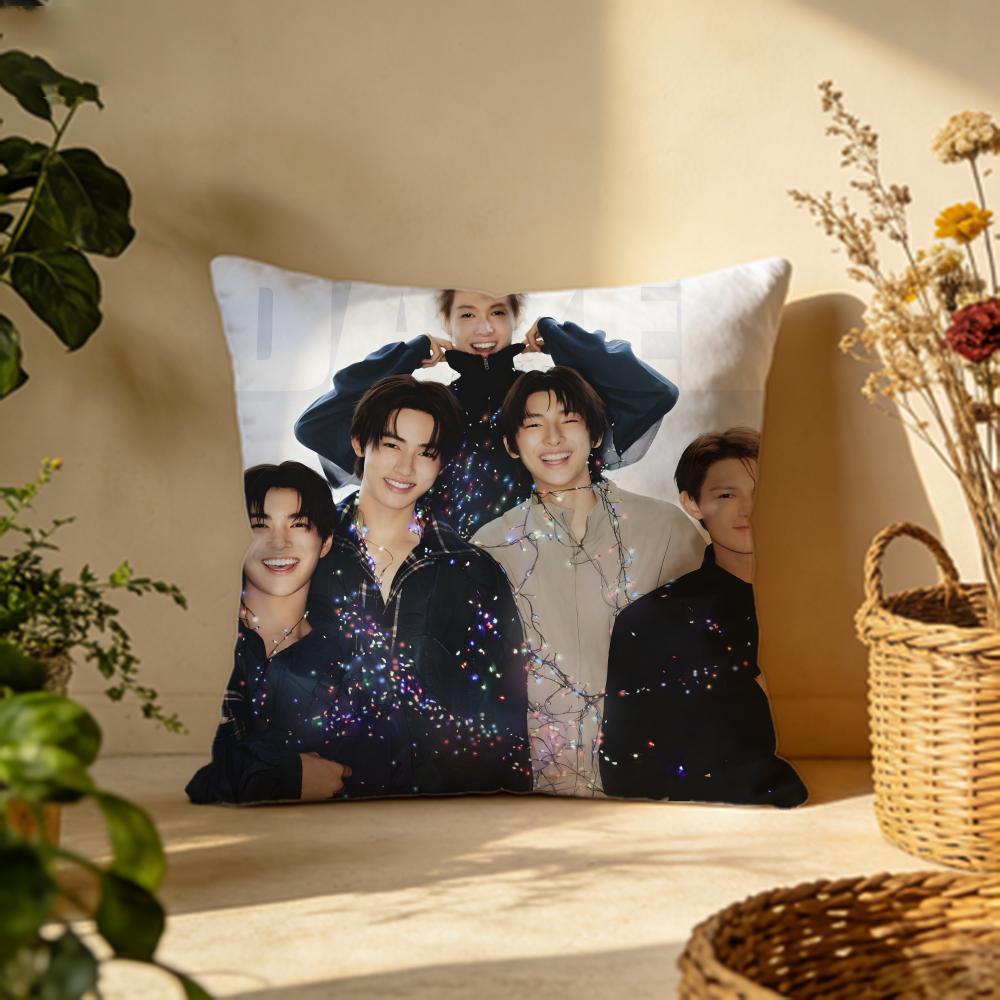 Fashion CCORTISful Cushion Cover Versatile DoubleSided Pillow Case Fit for Sofa Bed Car  Daily Decor
