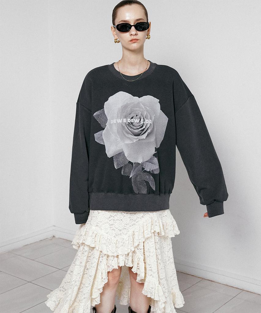 DEWEDEWE Flower 04 Sweatshirt (2 Colors)