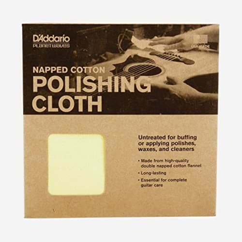 D'Addario Untreated Polishing Cloth PWPC2 (approx. 37cm x 29cm)