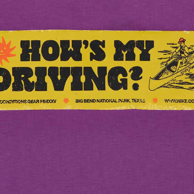 Nike ACG Dri-FIT Canoe Sticker Graphic T-Shirt Bold Berry HV1295-505