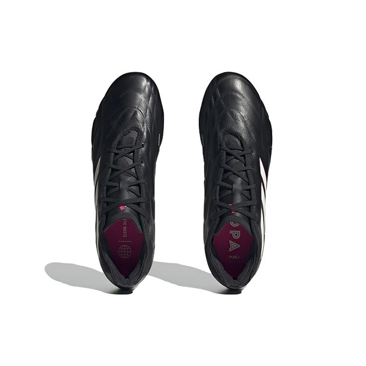 Adidas Copa Pure.1 Professional Stability Comfort FG Men Football Shoes Black White Pink ID4299