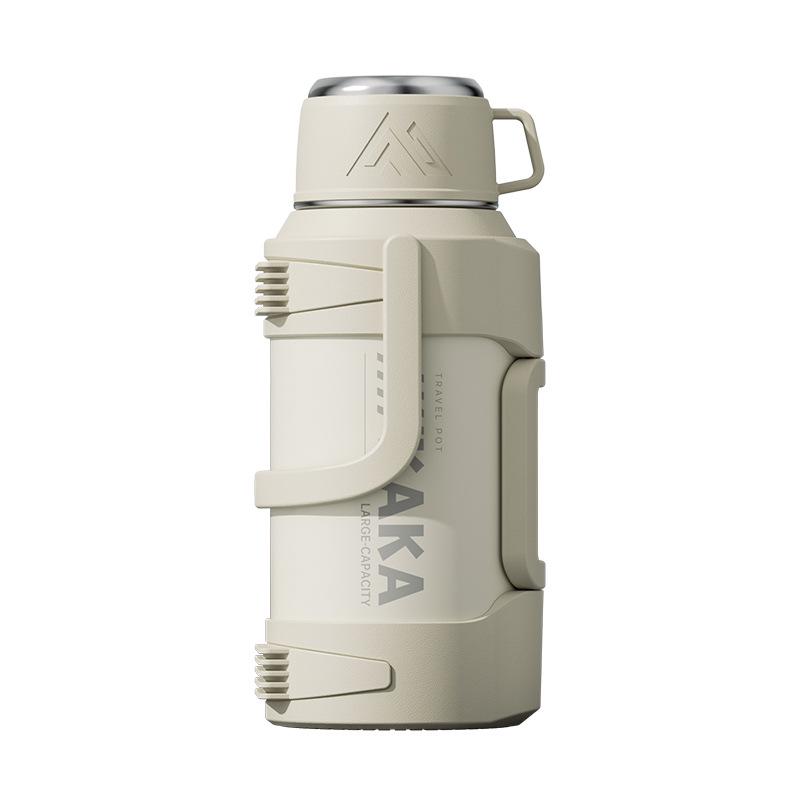 

2025 Large Capacity Stainless Steel Thermos with Tea Separation - Portable Outdoor Hot Water Bottle