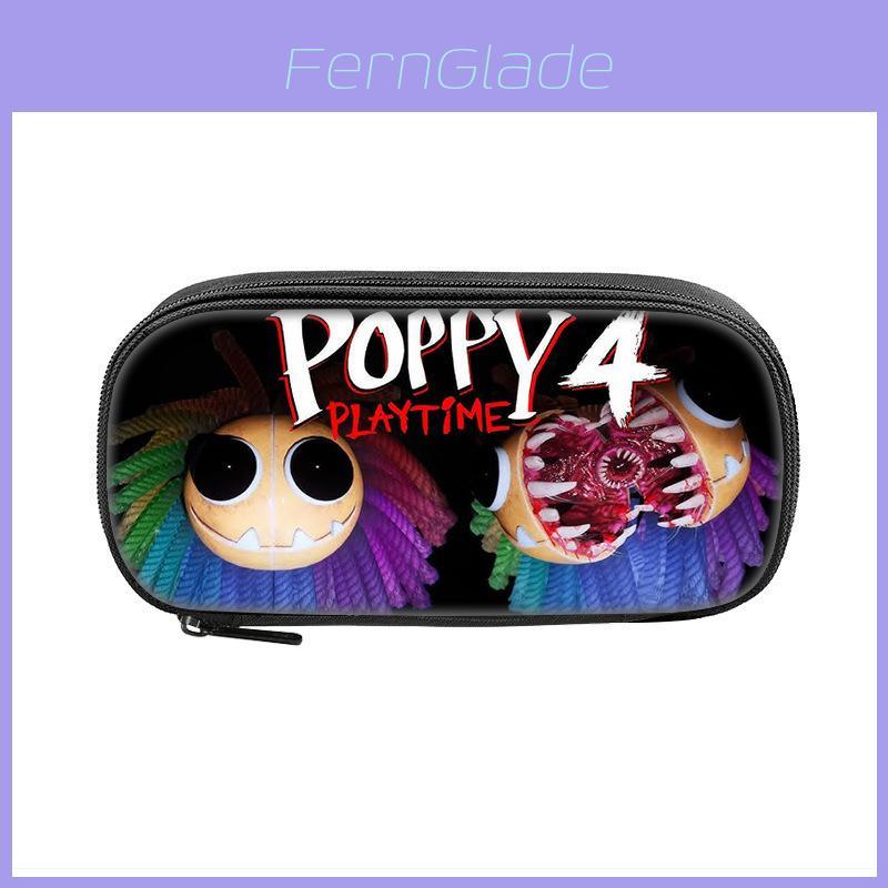 Bolsa de Almacenamiento de Papelería de una Sola Capa con Estampado de Personajes del Juego Poppy Playtime Para Estudiantes y Adolescentes