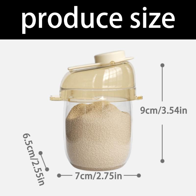 Lightweight Baby Milk Powder Box 80ML Capacity Organiser For Traveling Families Enjoy Convenience And Safety