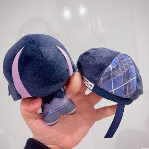 Scaramouche Wanderer 10cm Starfish Style Cotton Plush Doll Anime Keychain Pendant Gift