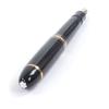 Excellent MONTBLANC fountain pen Meisterstück 149 Cap type Black gold 14C mens Used