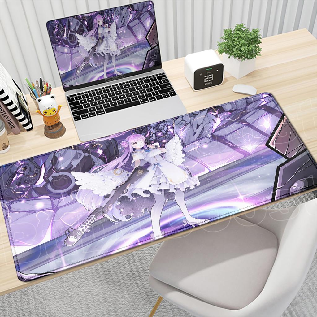 HD Blue Archive Misono Mika Printing Mousepad desktop protection pad Office accessories Non-slip Keyboard Mat desk organizers