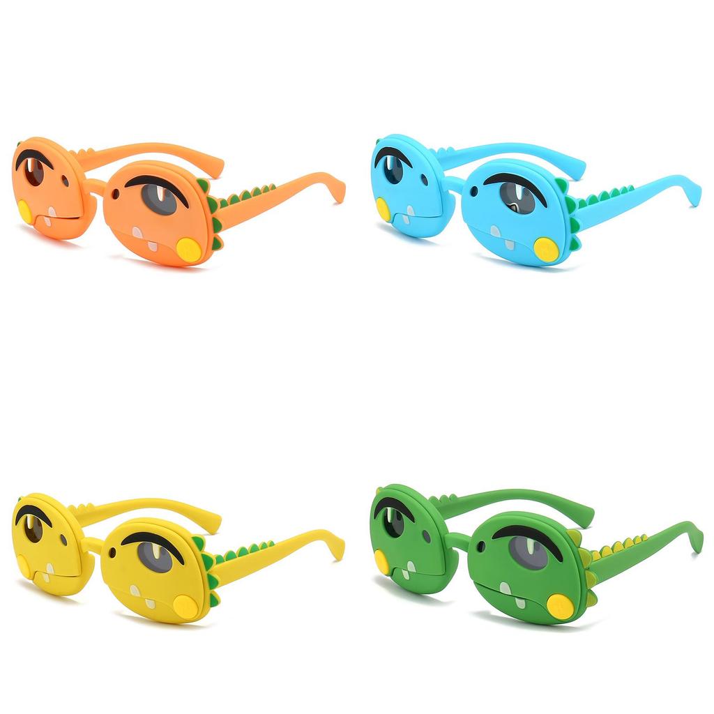 Childrens Cartoon Dinosaur Sunglasses With Uv400 Protection For Outdoor Play And Party