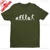 Evolution of The Zombie T Shirt From Ape Through Prehistoric Man To Gravestone and Zombie Rising Graphic T Shirts Cotton Tees