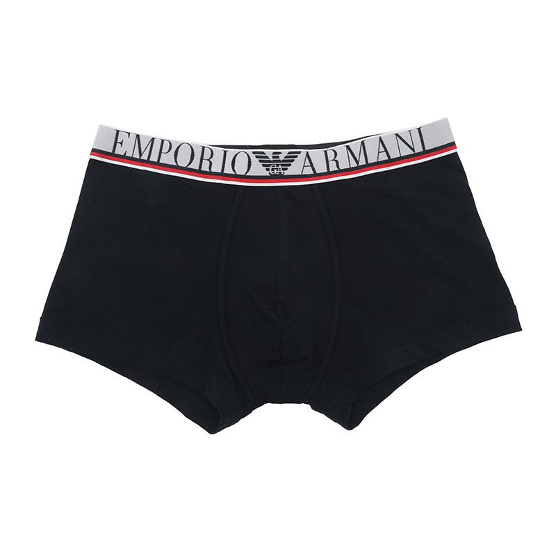 Emporio Armani Мужские боксеры с вышивкой логотипа и букв SS23, низ, темно-синие 111866-3R525-00135 M