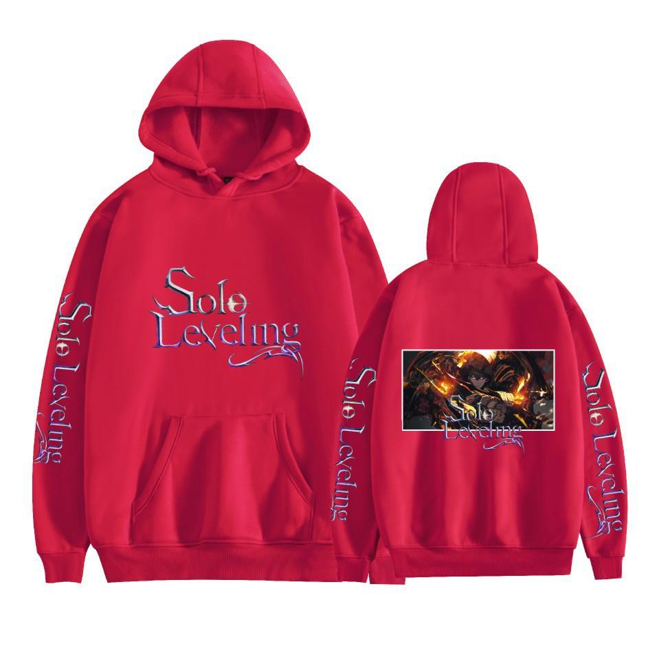 Solo Leveling Cartoon Hoodies Graphic Printed Sweatshirts Casual Long Sleeve Tops for Men Women