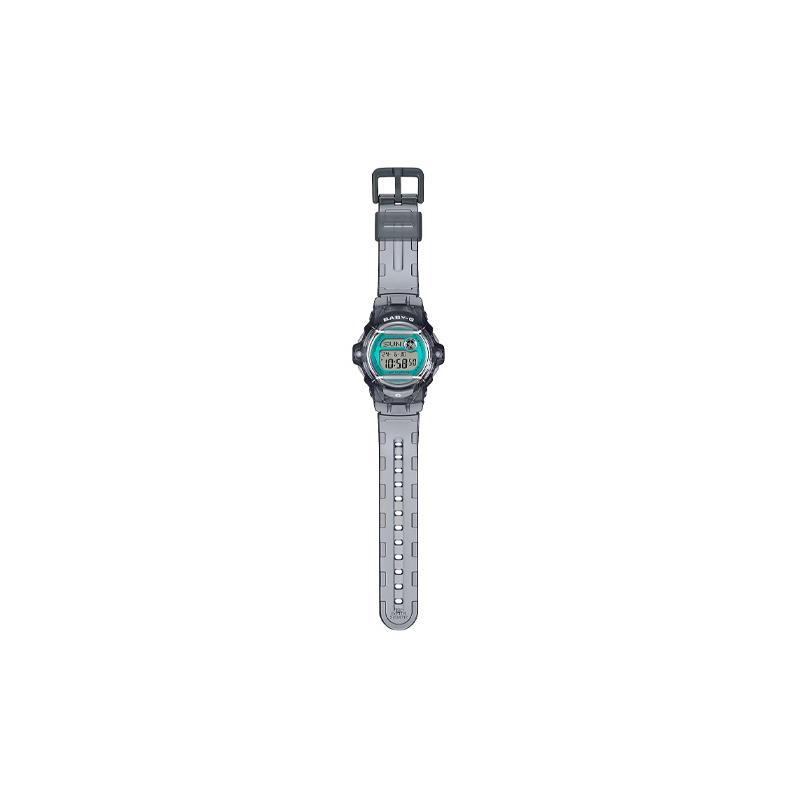 CASIO 200 meters waterproof Quartz resin strap women s watch blue dial BG-169U-8B синий